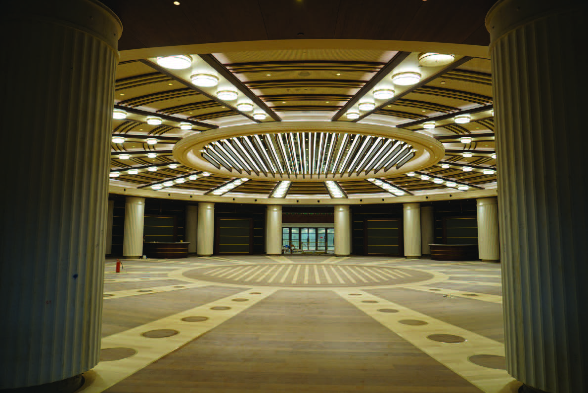 TURKISH PRESIDENTIAL COMPLEX LIBRARY PROTOCOL FOYER